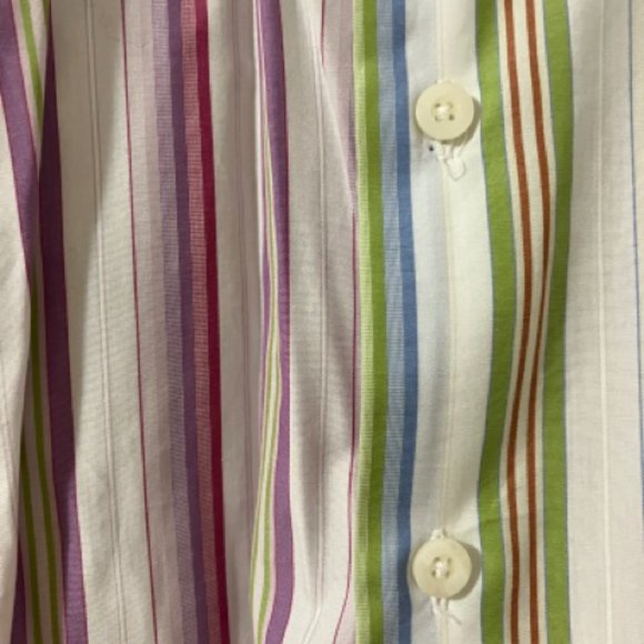Ike Behar Colorful Stripped Shirt - Picture 2 of 5